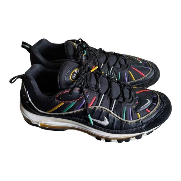 Nike Air Max 98 Martin Multicolor Sneakers Size 13 Men's Running BV0989-023 - Picture 2 of 9